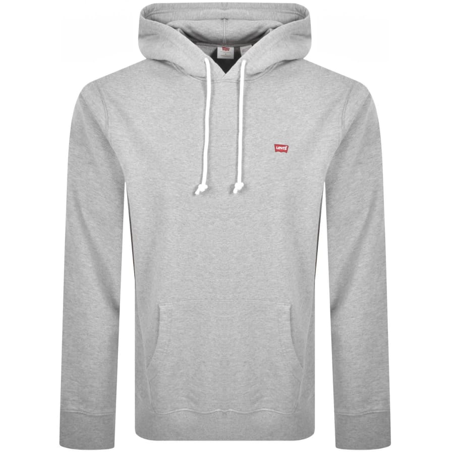 Image number 1 for Levis Original Logo Hoodie Grey