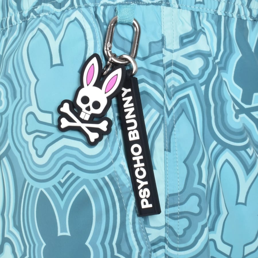 Image number 3 for Psycho Bunny Chuck Lightweight Swim Shorts Blue