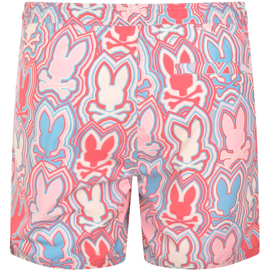 Image number 2 for Psycho Bunny Chuck Lightweight Swim Shorts Pink