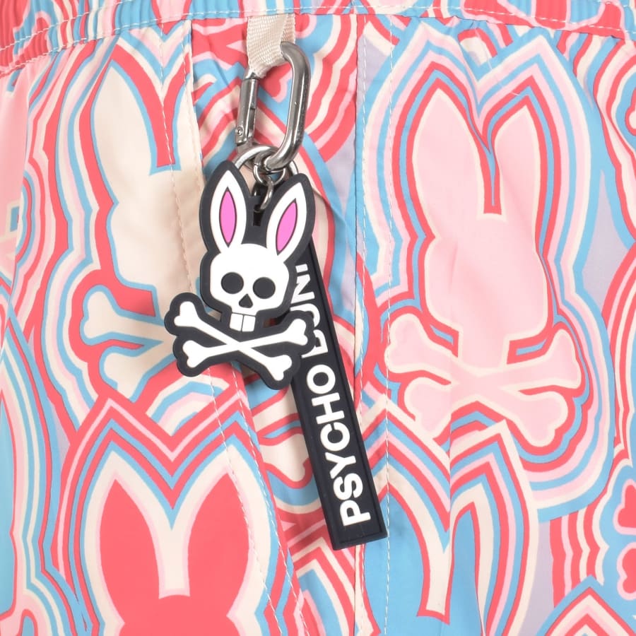 Image number 4 for Psycho Bunny Chuck Lightweight Swim Shorts Pink