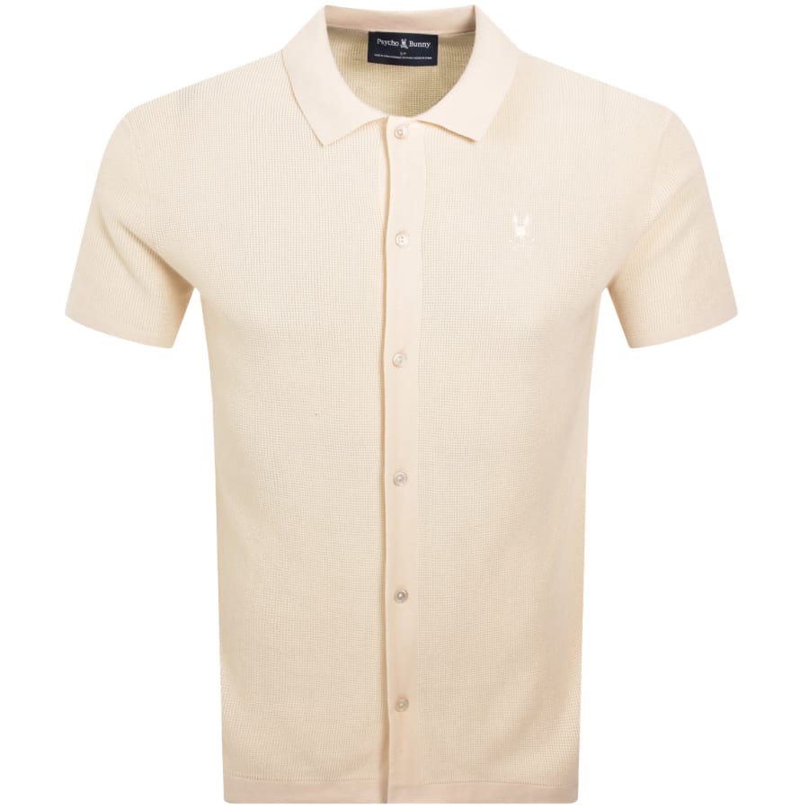 Image number 1 for Psycho Bunny Morgan Knit Shirt Cream