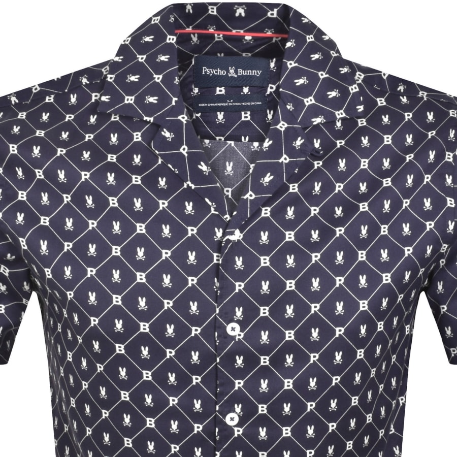 Image number 2 for Psycho Bunny Hunter Shirt Blue