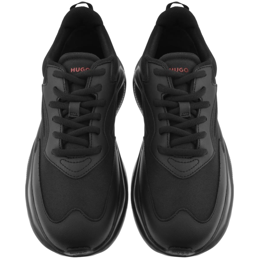 Image number 3 for HUGO Leon Runner Trainers Black