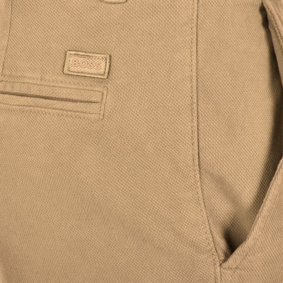 Image number 3 for BOSS Slice Shorts Slim Fit Medium Beige