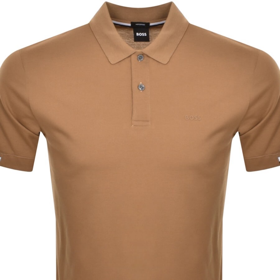 Image number 2 for BOSS Parlay 147 Polo T Shirt Beige
