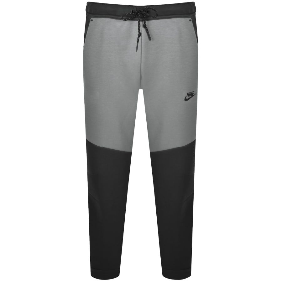 Image number 1 for Nike Slim Fit Tech Fleece Joggers Grey