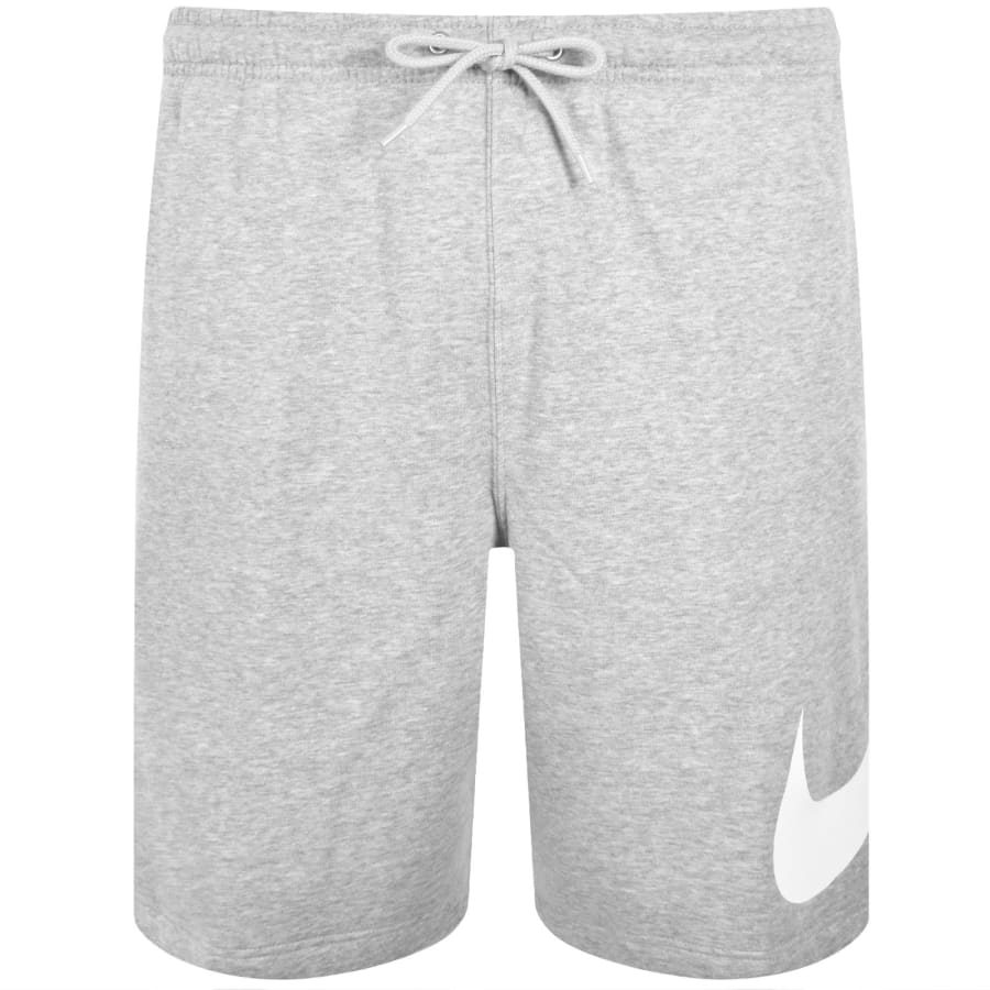Image number 2 for Nike Club Fleece Shorts Grey