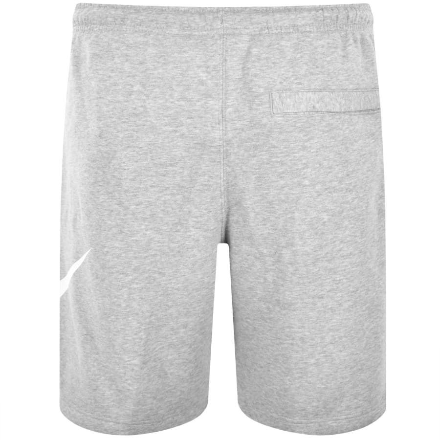 Image number 3 for Nike Club Fleece Shorts Grey