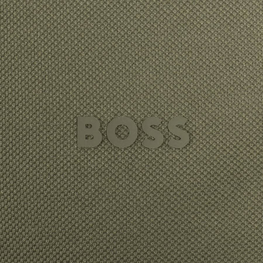 Image number 3 for BOSS Parlay 147 Mercerised Polo Green
