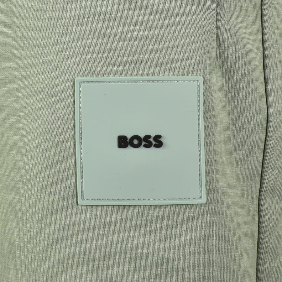 Image number 3 for BOSS Headlo Rib Shorts Green