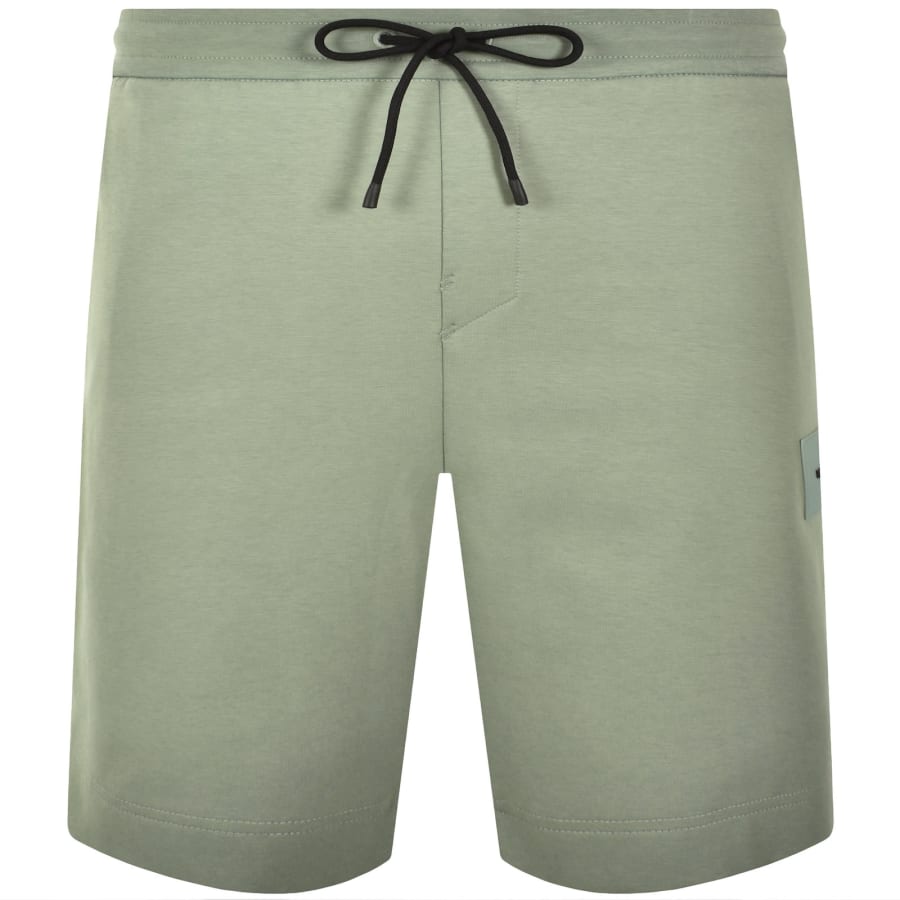 Image number 1 for BOSS Headlo Rib Shorts Green