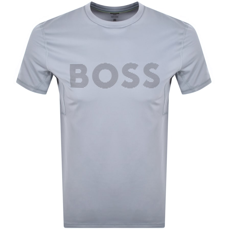 Image number 1 for BOSS Tee Active T Shirt Grey