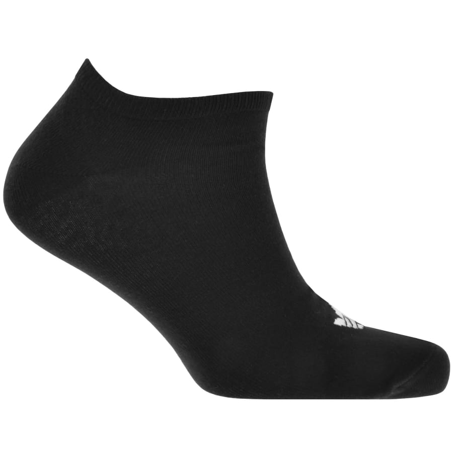 Image number 2 for adidas Originals 3 Pack Liner Socks Black