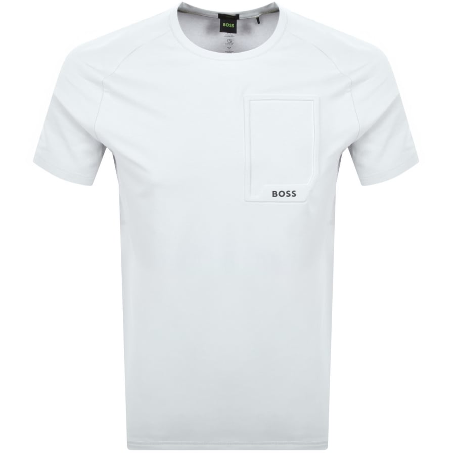 Image number 1 for BOSS Tee Urban T Shirt Pastel Grey