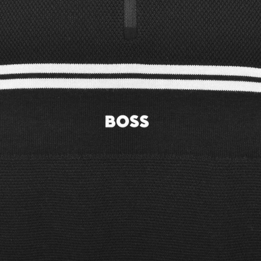 Image number 3 for BOSS Knit Jumper Black