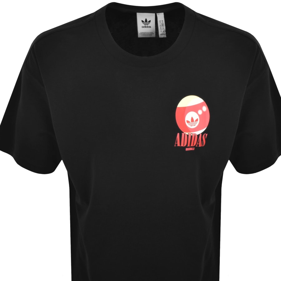 Image number 2 for adidas Originals Billiard T Shirt Black