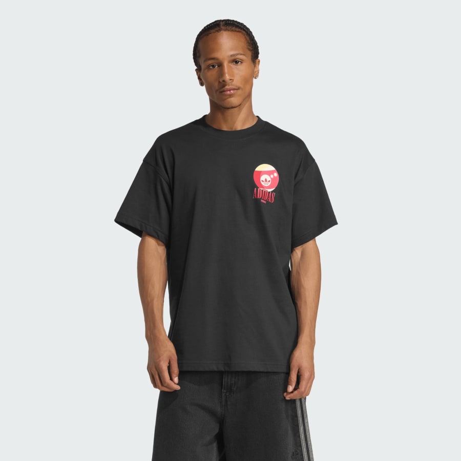 Image number 4 for adidas Originals Billiard T Shirt Black