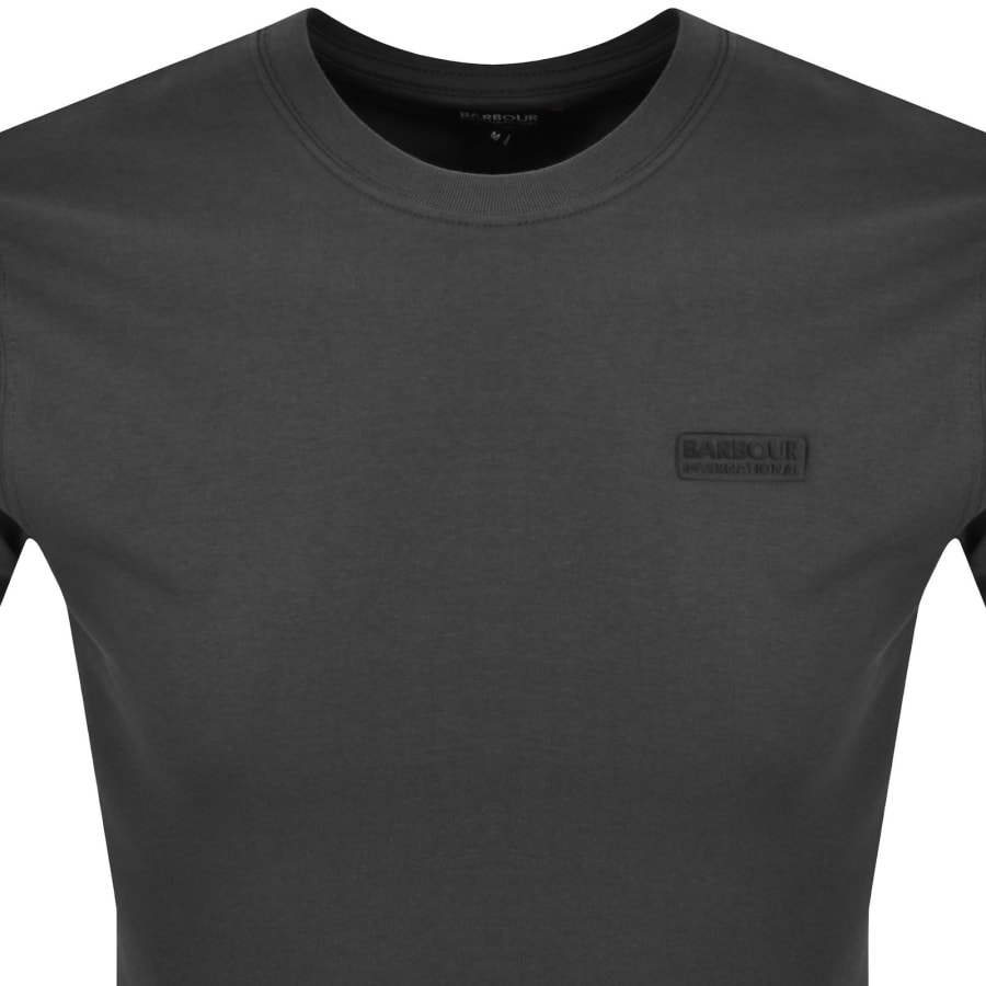 Image number 2 for Barbour International Small Logo T Shirt Grey