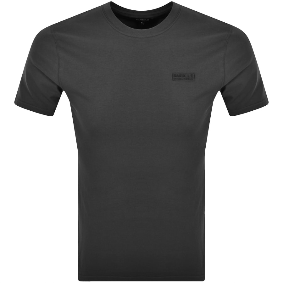 Image number 1 for Barbour International Small Logo T Shirt Grey