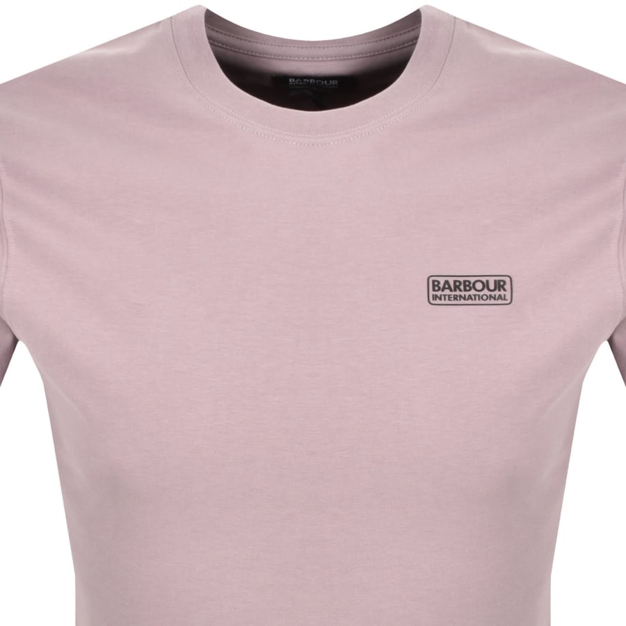 Image number 2 for Barbour International Small Logo T Shirt Purple