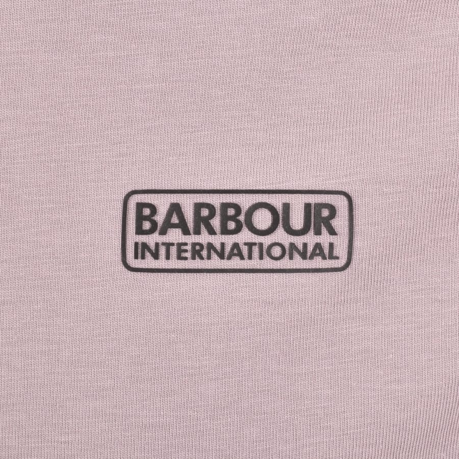 Image number 3 for Barbour International Small Logo T Shirt Purple