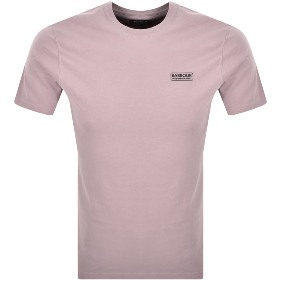Image number 1 for Barbour International Small Logo T Shirt Purple