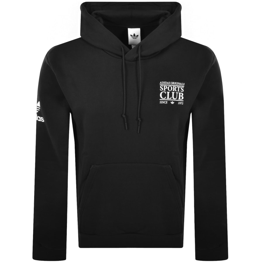 Image number 2 for adidas Originals Graphic Logo Hoodie Black