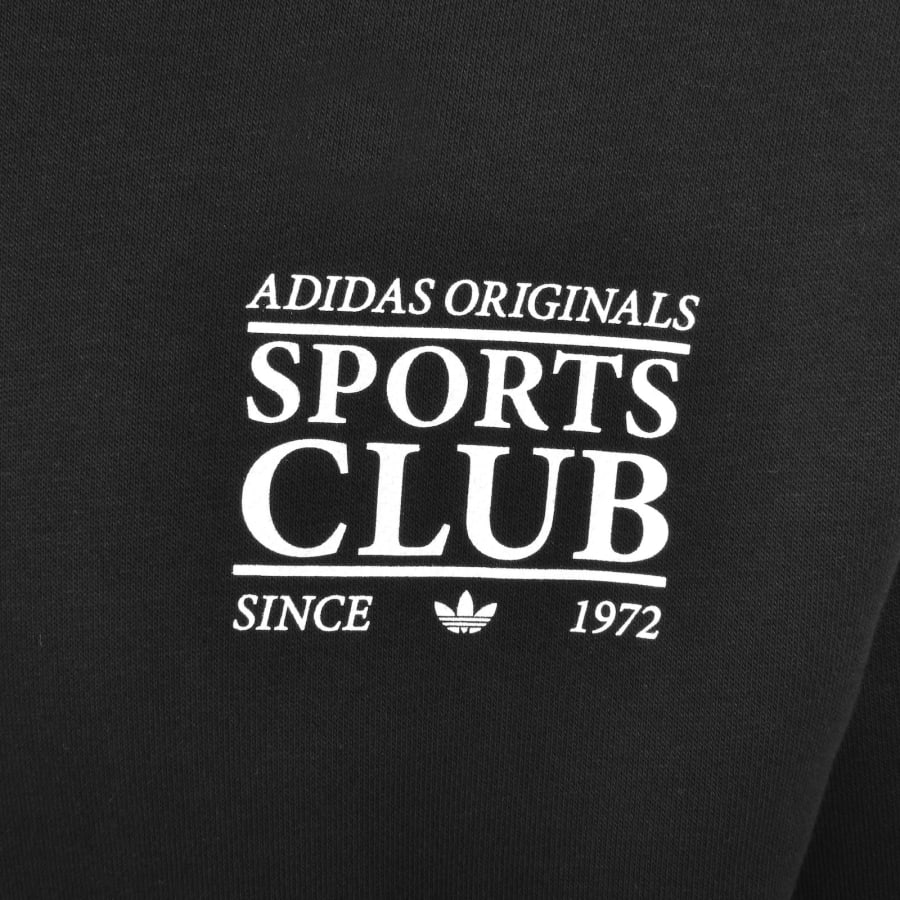 Image number 3 for adidas Originals Graphic Logo Hoodie Black