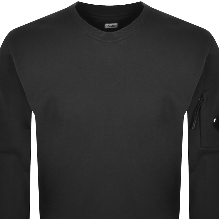 Image number 3 for CP Company Crew Neck Sweatshirt Black