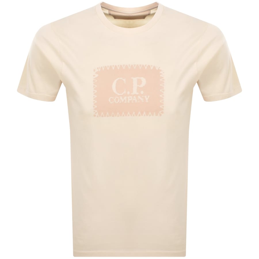 Image number 1 for CP Company Logo T Shirt Pistachio Shell