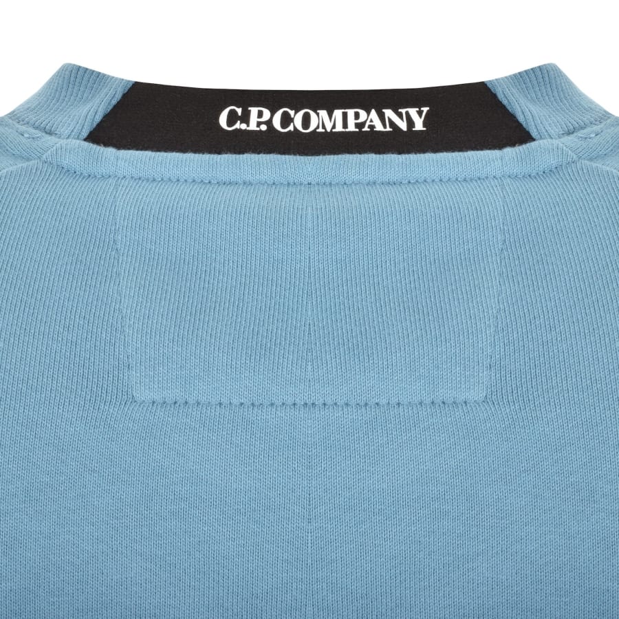 Image number 5 for CP Company Crew Neck Sweatshirt Blue