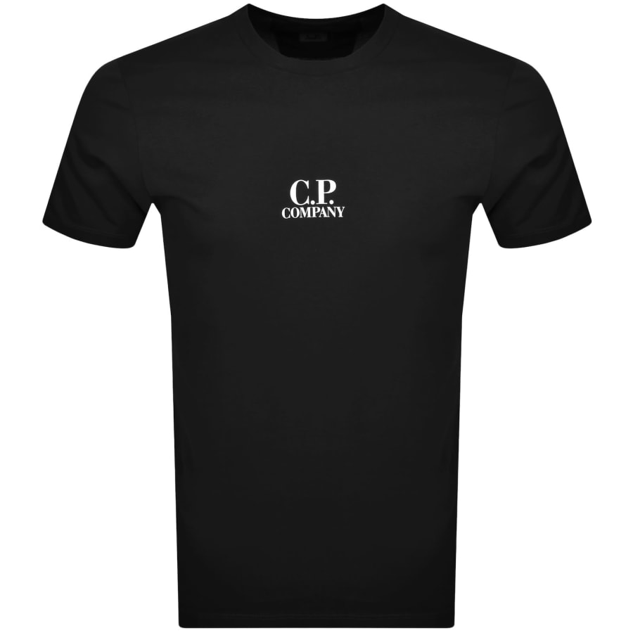 Image number 2 for CP Company Logo T Shirt Black