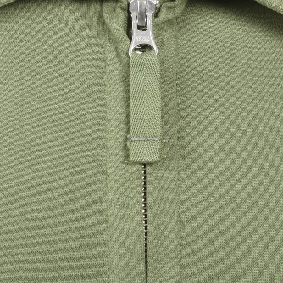 Image number 5 for CP Company Collared Sweatshirt Green