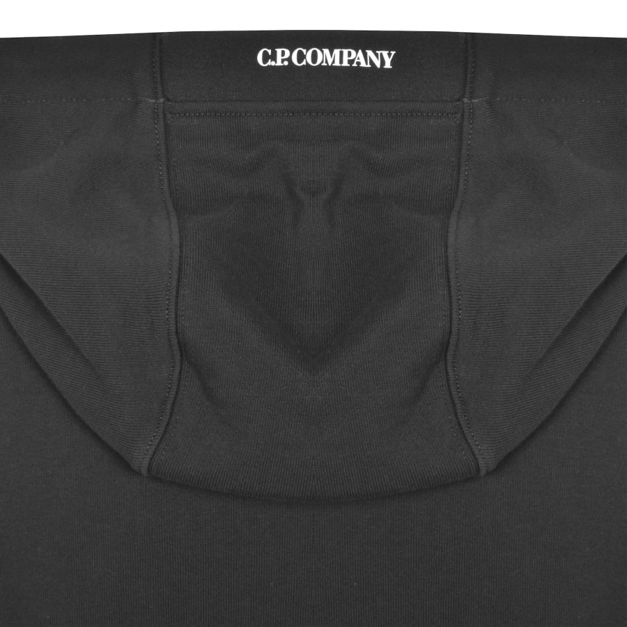 Image number 5 for CP Company Diagonal Raised Hoodie Black