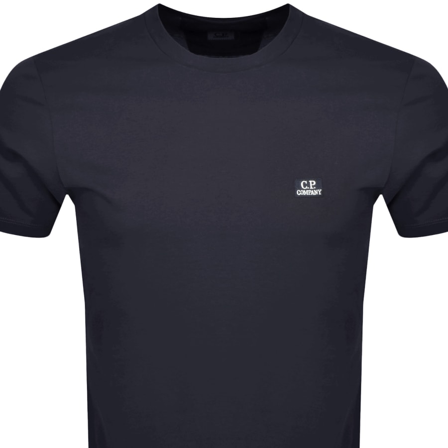 Image number 2 for CP Company Logo T Shirt Navy