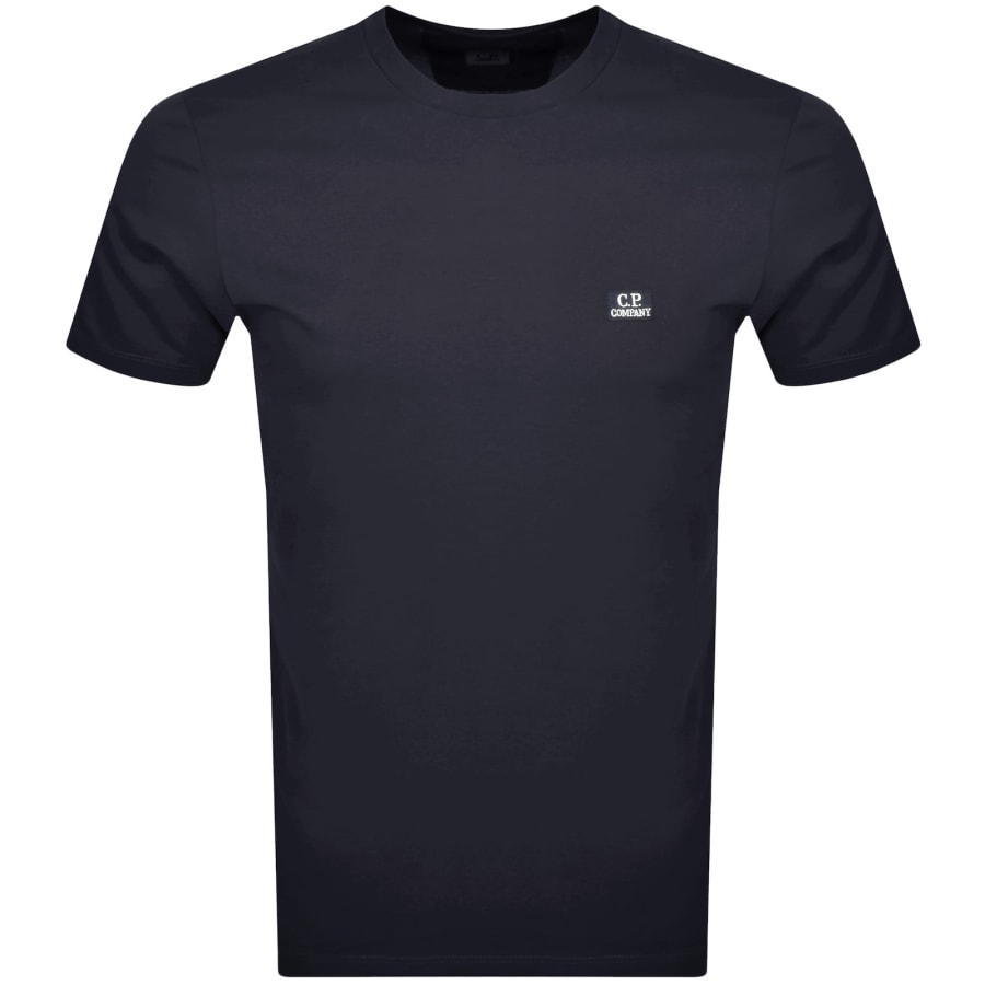 Image number 1 for CP Company Logo T Shirt Navy