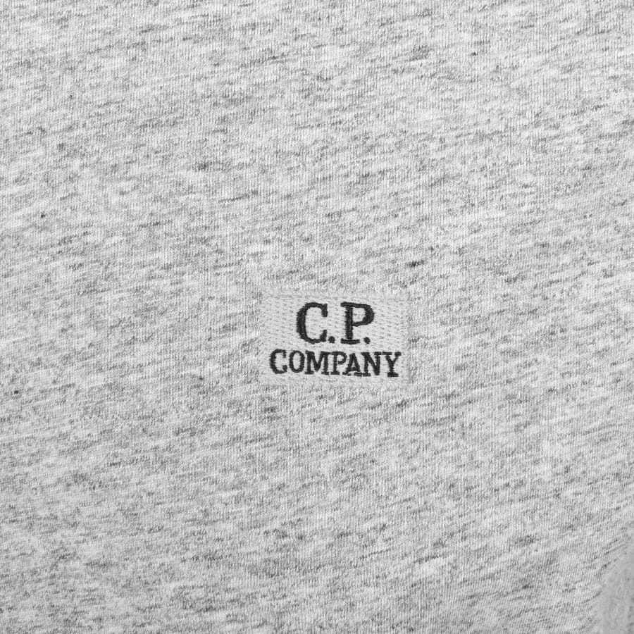 Image number 3 for CP Company Logo T Shirt Grey