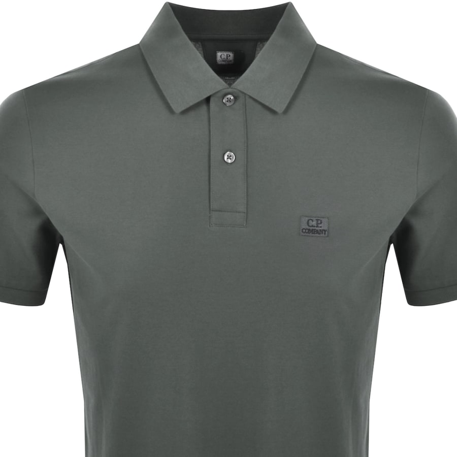 Image number 2 for CP Company Polo T Shirt Dark Shadow