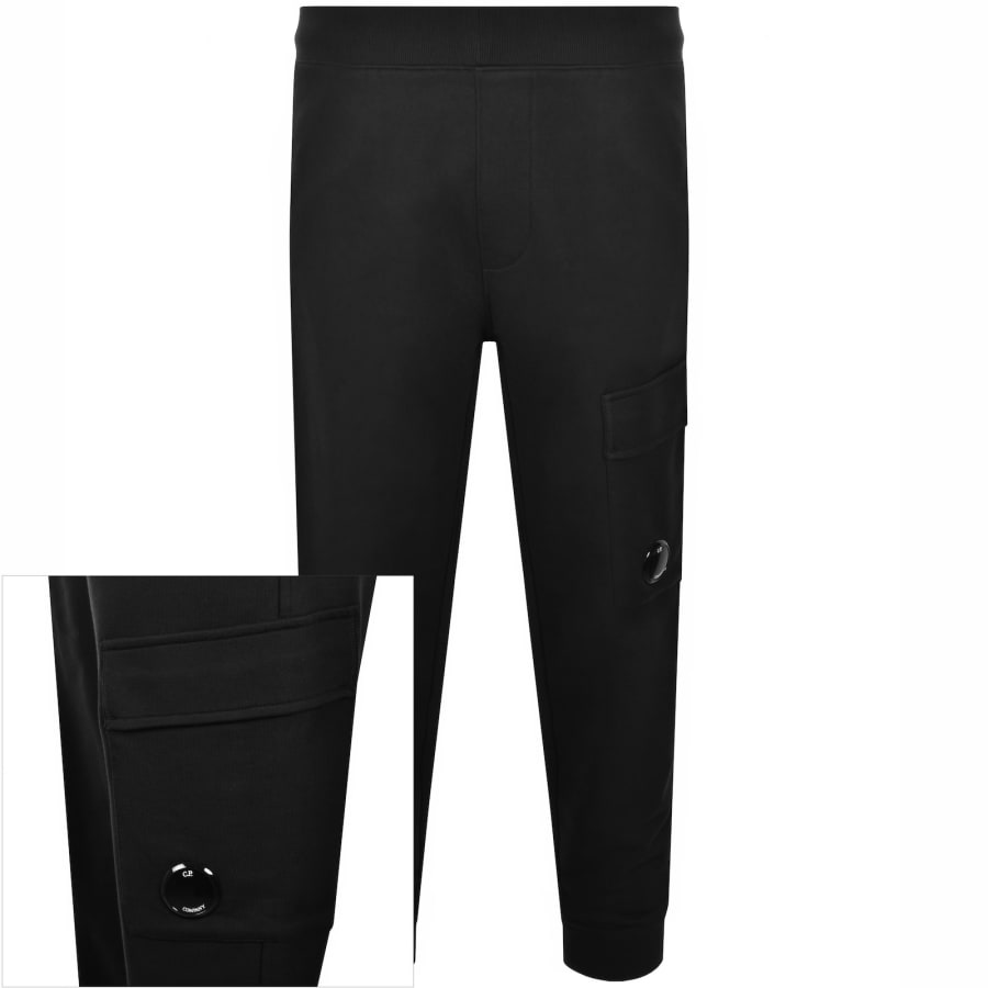 Image number 1 for CP Company Cargo Joggers Black
