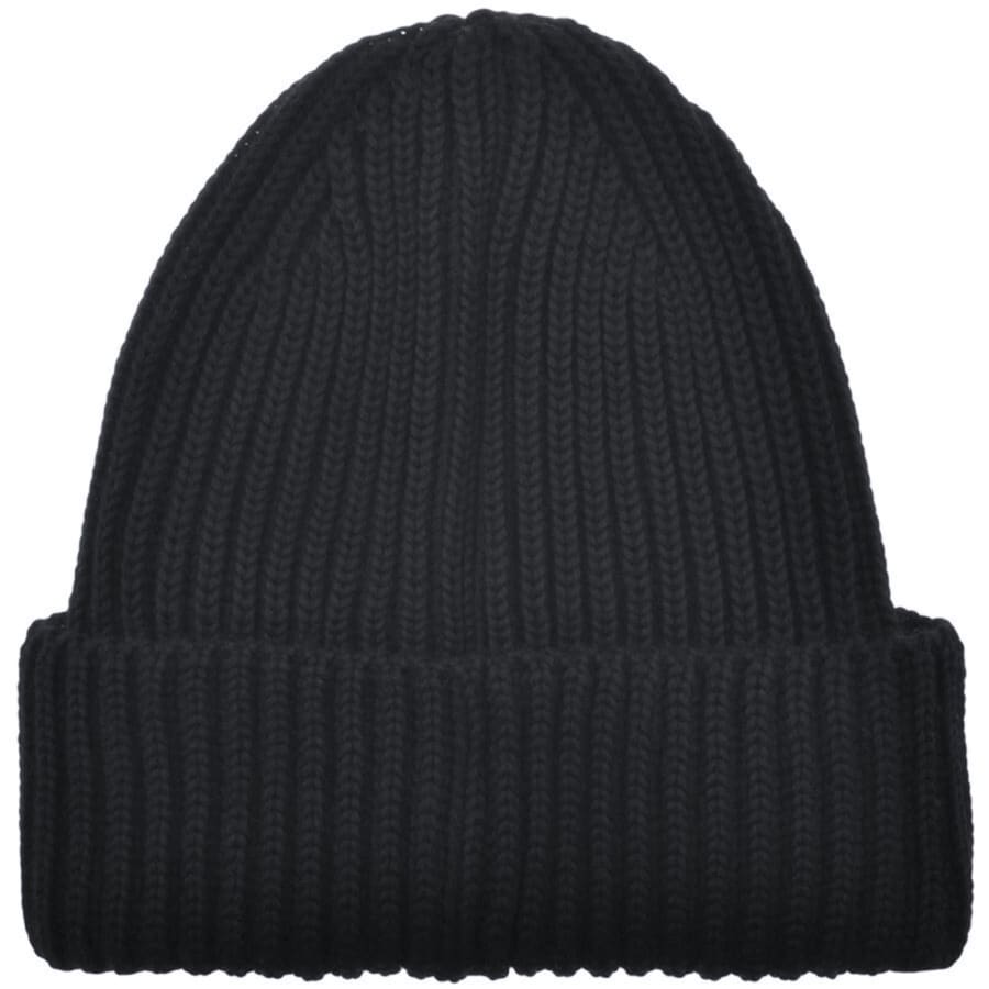 Image number 2 for CP Company Merino Beanie Hat Navy