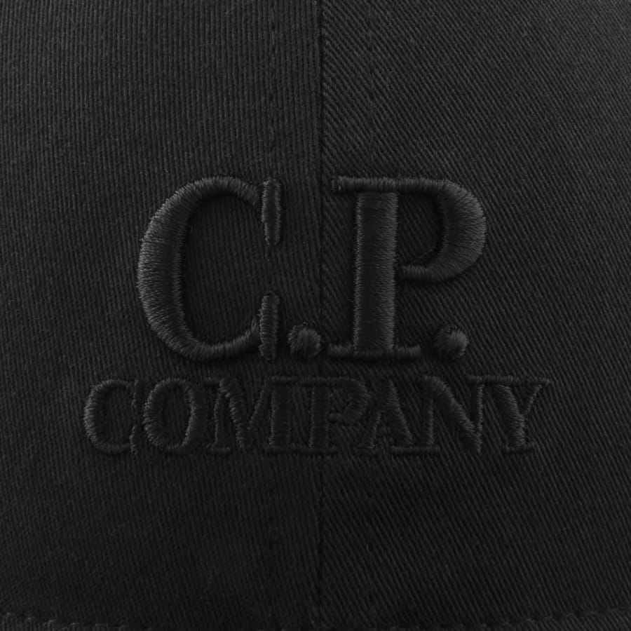 Image number 4 for CP Company Baseball Cap Black