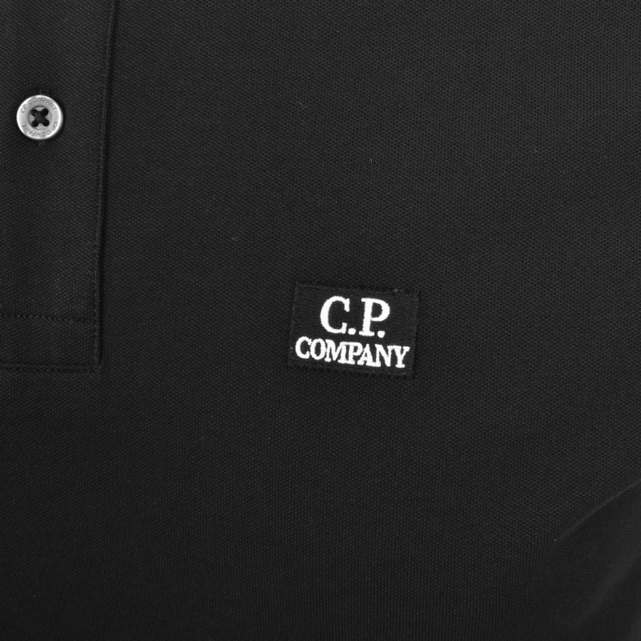 Image number 3 for CP Company Polo T Shirt Black