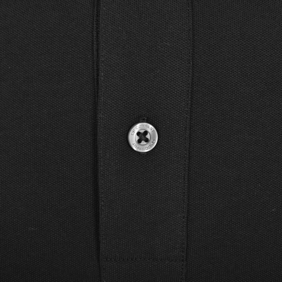 Image number 4 for CP Company Polo T Shirt Black