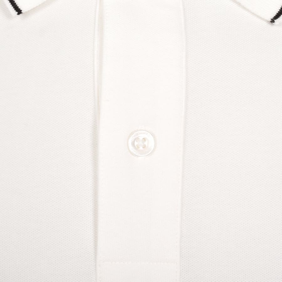 Image number 4 for CP Company Tipped Polo T Shirt White
