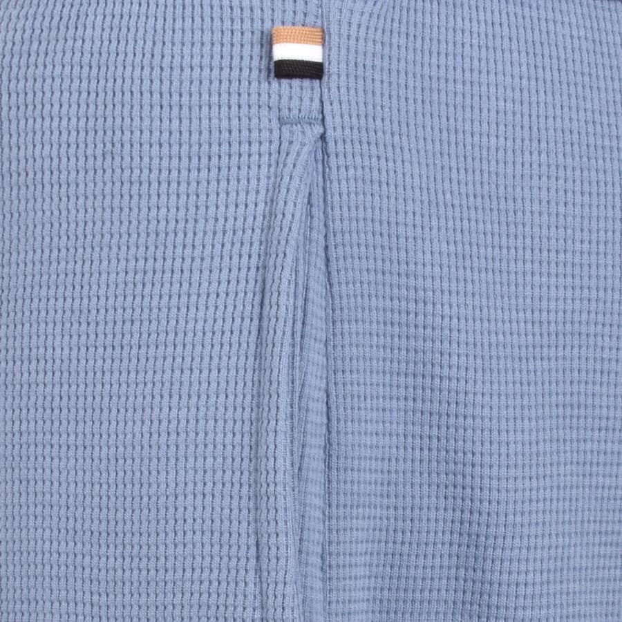 Image number 5 for BOSS Waffle Cuff Joggers Light pastel Blue