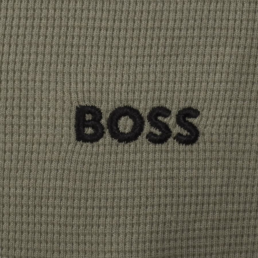 Image number 4 for BOSS Waffle Shorts Open Brown