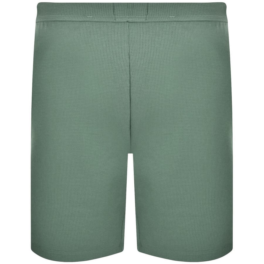 Image number 3 for BOSS Waffle Shorts Open Green