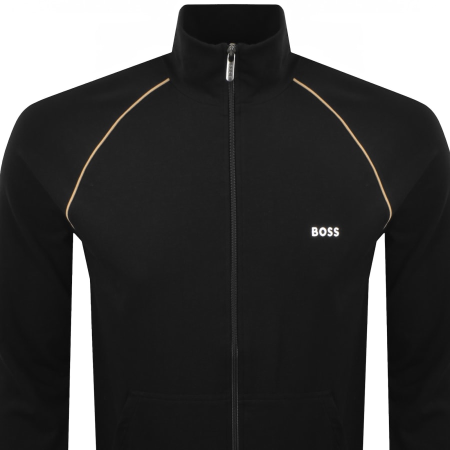 Image number 2 for BOSS Mix And Match Full Zip Sweatshirt Black