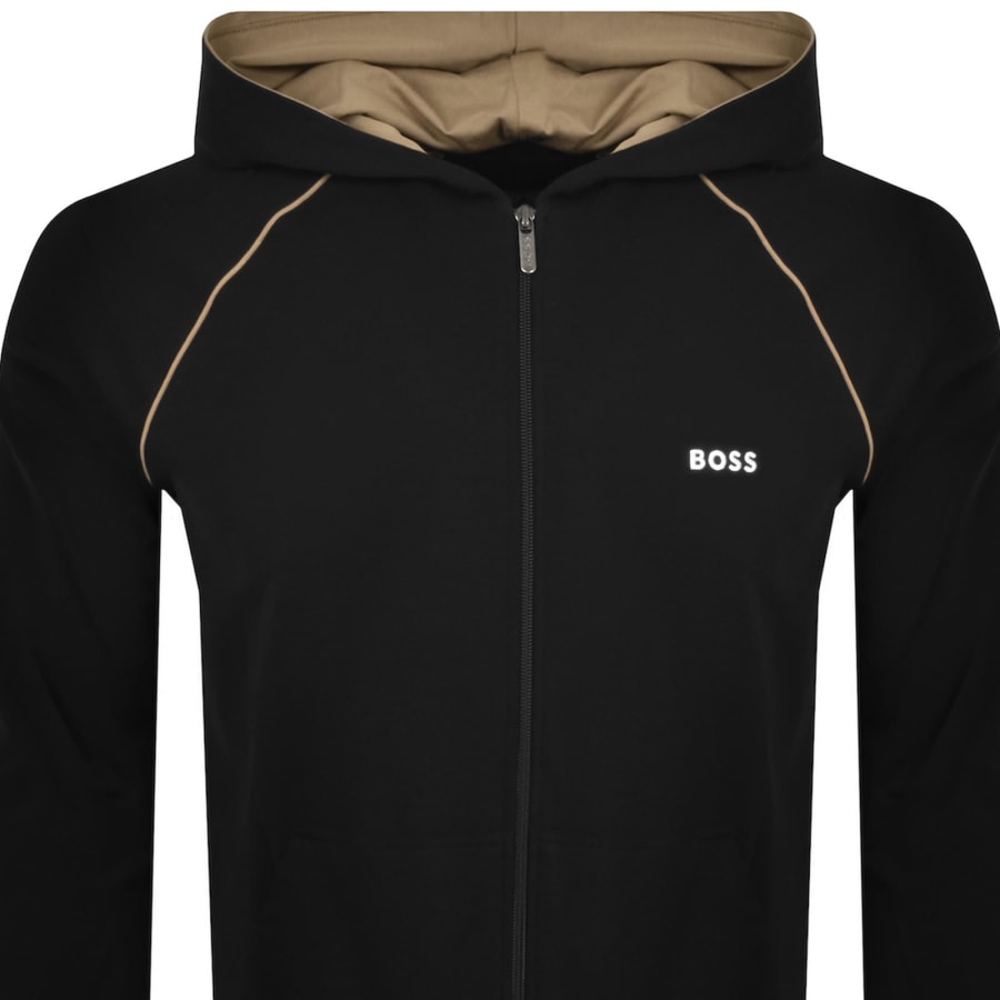 Image number 2 for BOSS Mix And Match Full Zip Hoodie Black