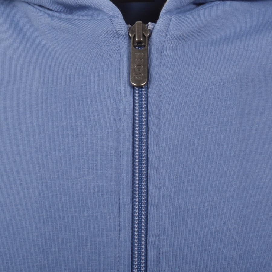 Image number 4 for BOSS Mix And Match Full Zip Hoodie Blue